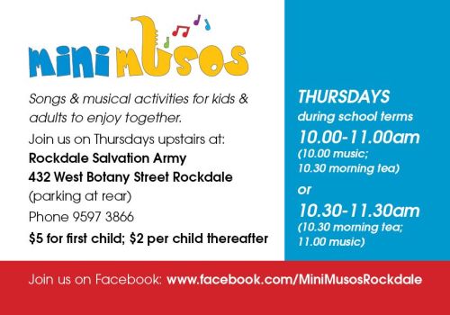 Mini Musos - Thursdays